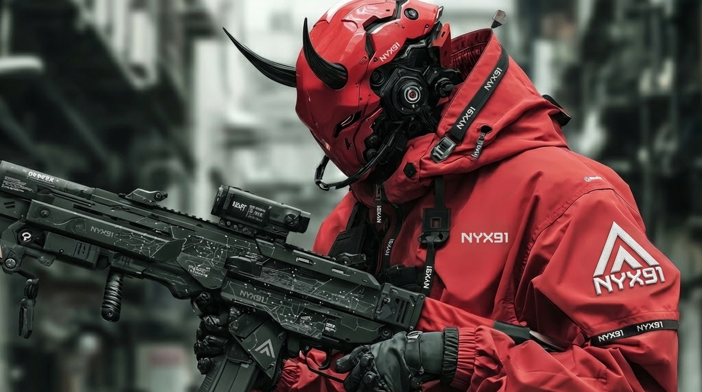 DEMON91 Helmet Action